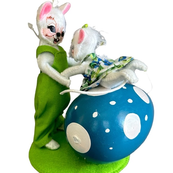 Annalee Dolls / Holidays Spring/Easter / 5” EASTER EGG MICE - Picture 3 of 12